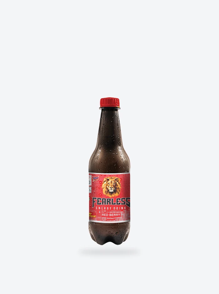 Buy FEARLESS RED BERRY ENERGY DRINK 500ML*12 online in Lagos
