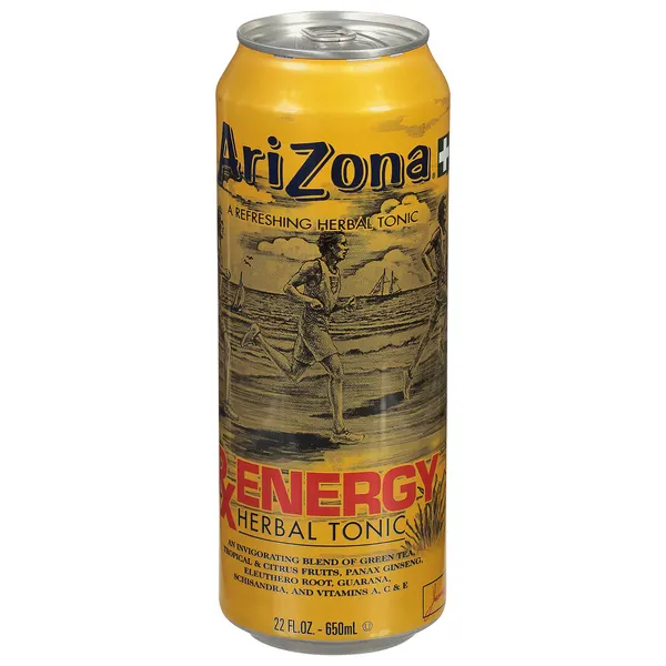 ARIZONA RX ENERGY HERBAL TONIC CAN DRINK 650ML