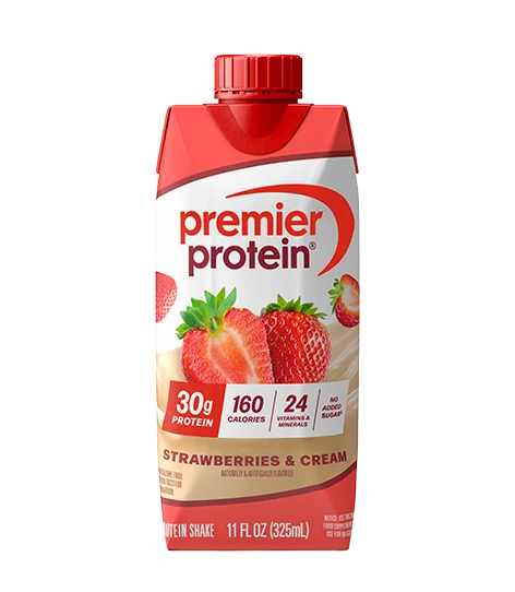 PREMIER PROTEIN STRAWBERRY & CREAM DRINK 325ML