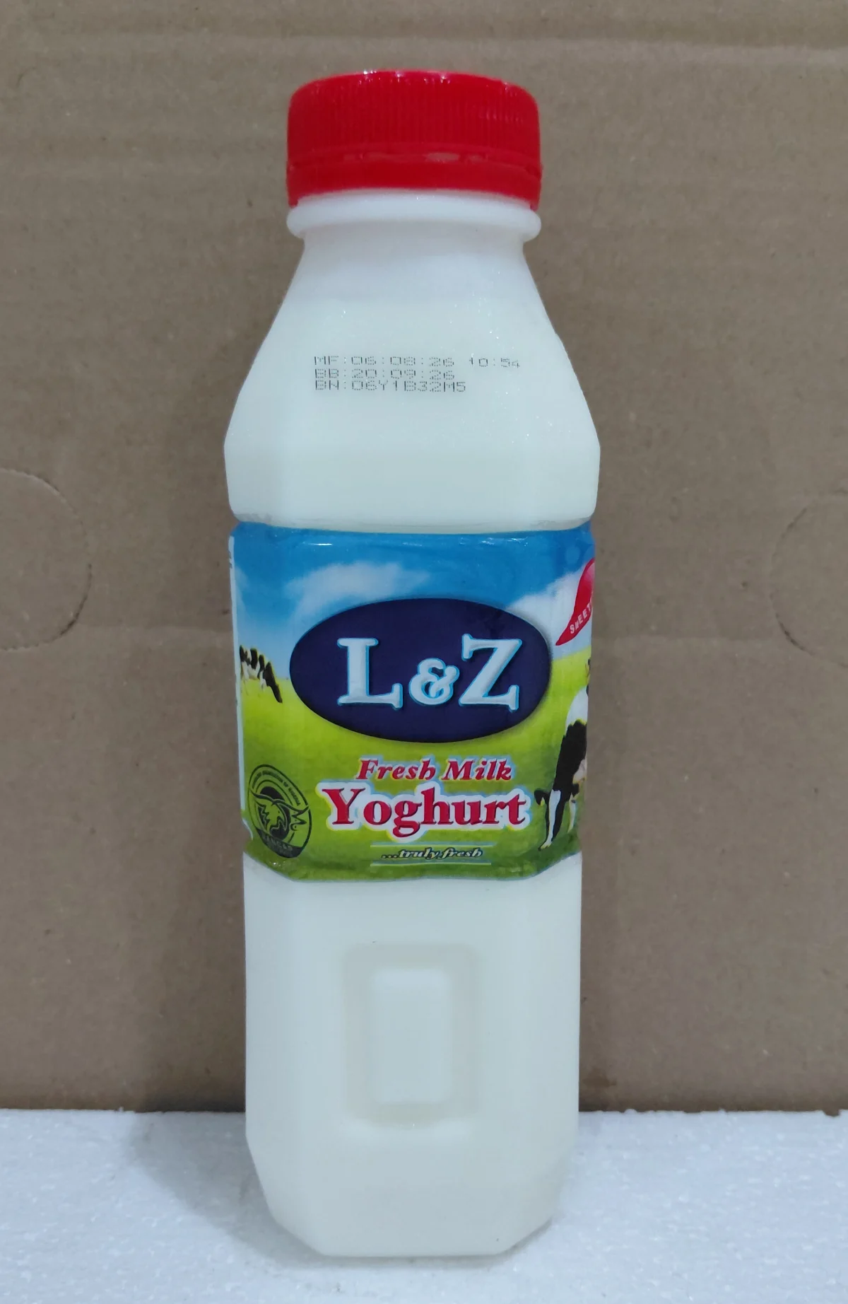 L & Z SWEETENED YOGHURT 500ML