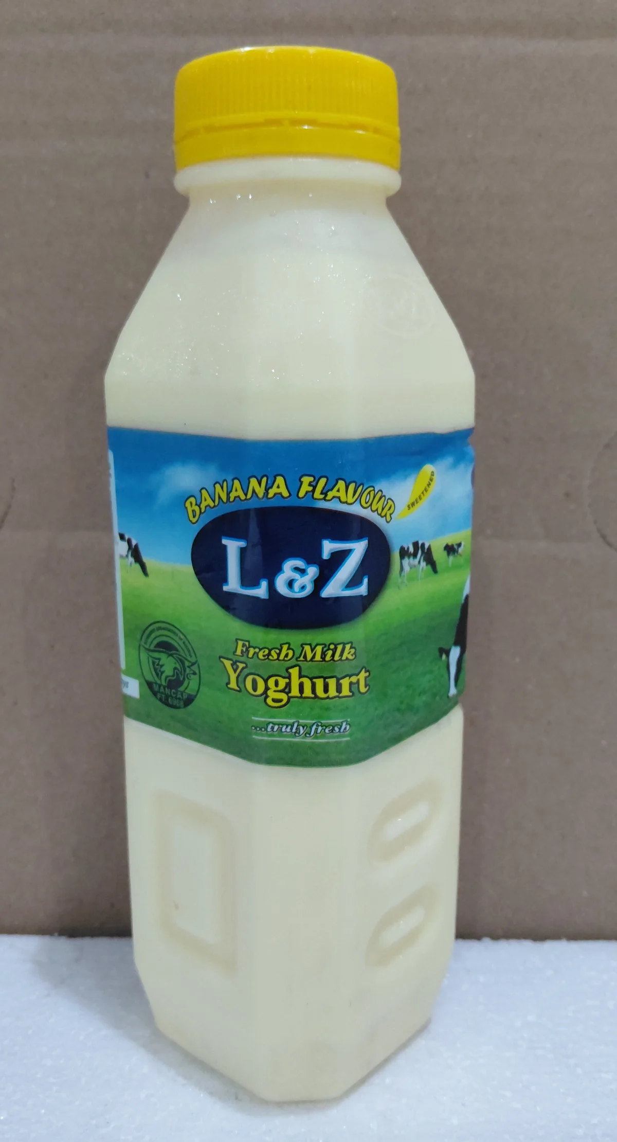 L & Z BANANA YOGHURT 500ML