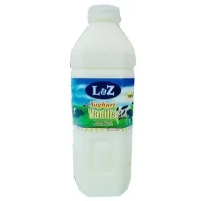 L & Z YOGHURT VANILLA YOGHURT 1LTR