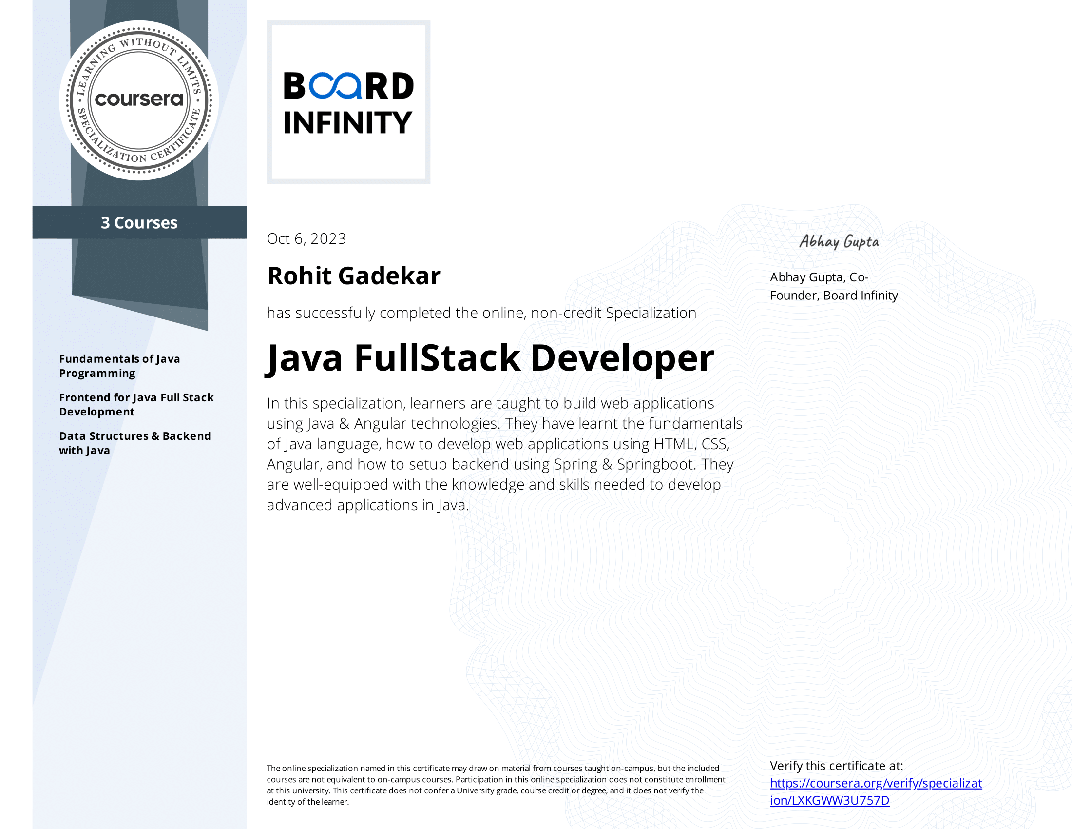 Java Full Stack