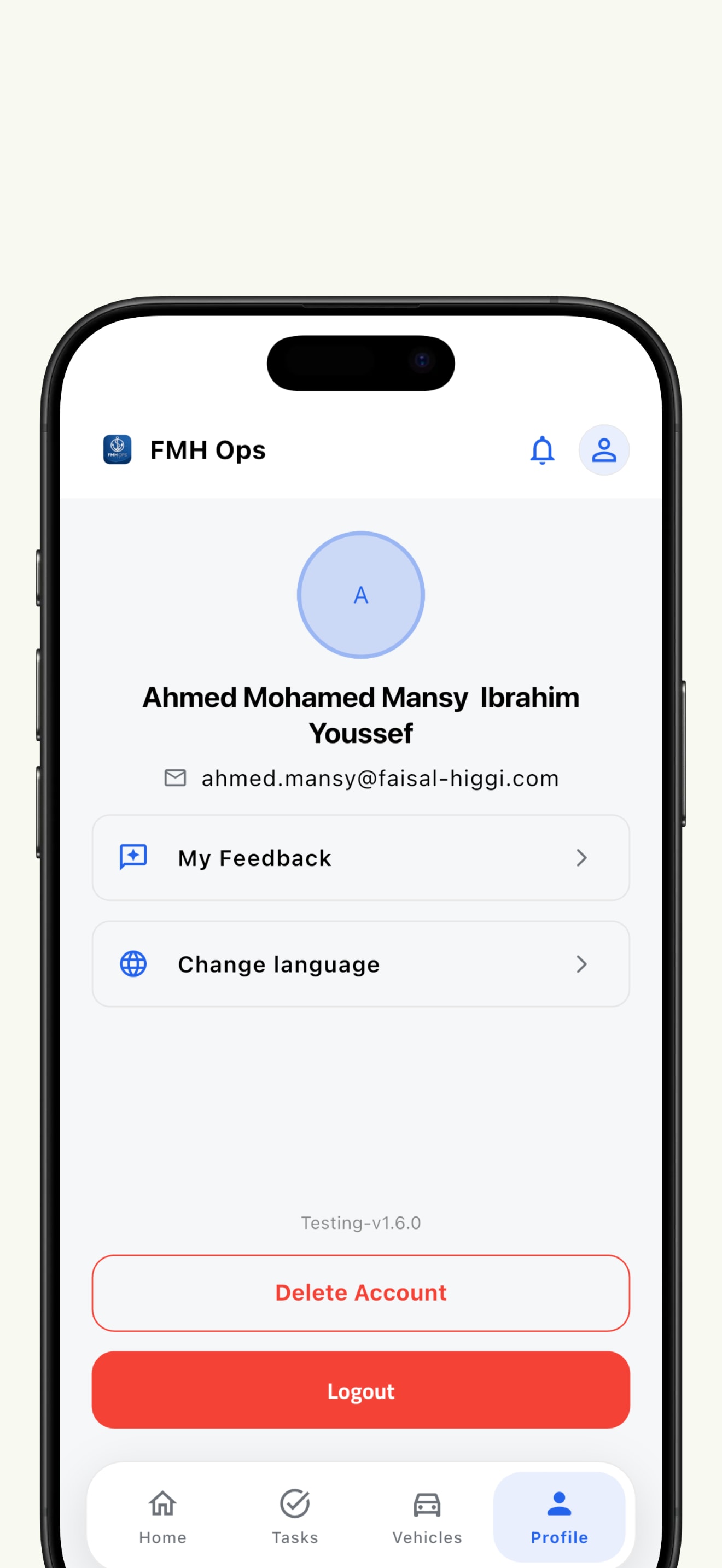 FMH Ops app screenshot 11