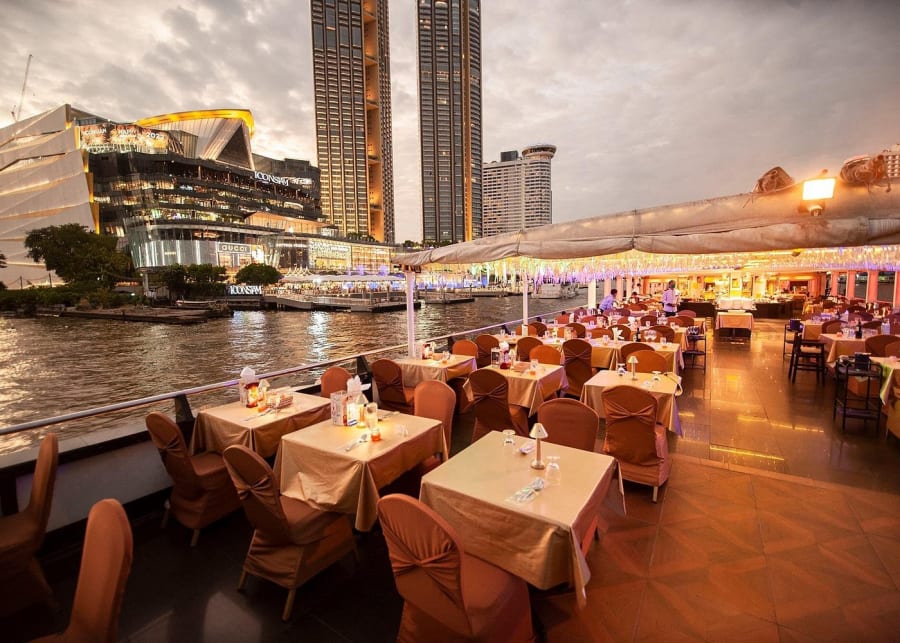 Dîner-croisière sur la rivière Chao Phraya à Bangkok 1