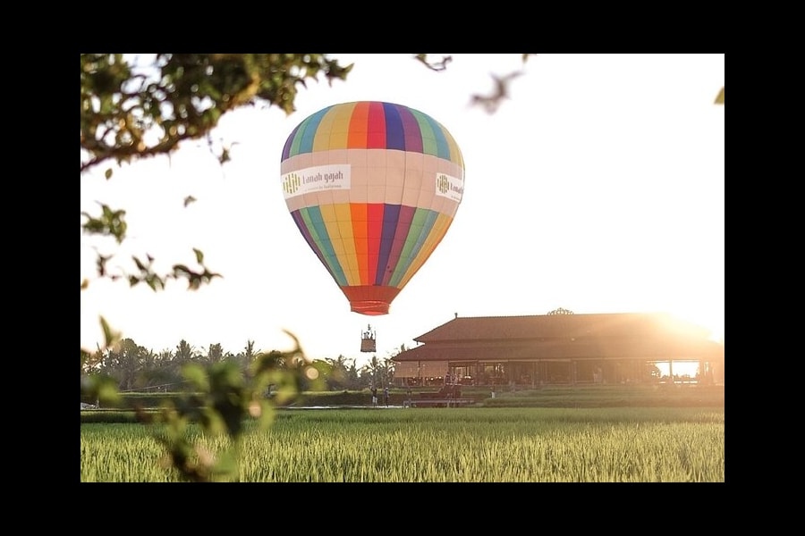 Expérience en montgolfière avec repas à Ubud 1