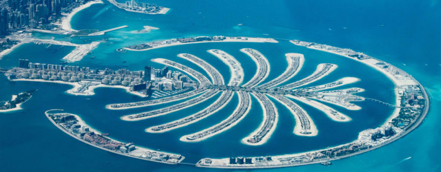 Vue sur le Palm Jumeirah 2