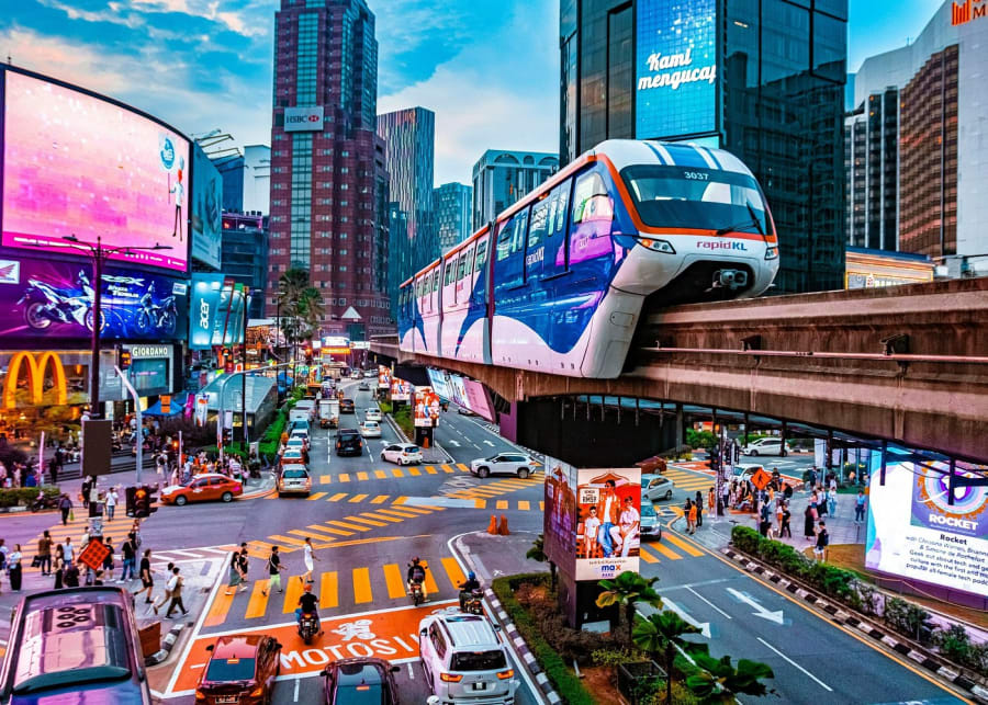 Visite de la ville de Kuala Lumpur 1