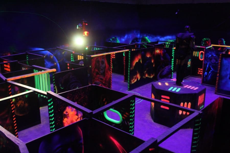Laser park Offre Combo avec fusil & kart  2