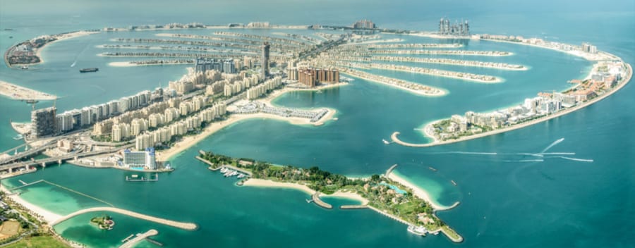 Vue sur le Palm Jumeirah 3