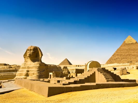 Découverte historique à Le Caire : Visite des pyramides de Gizeh et du Sphinx
