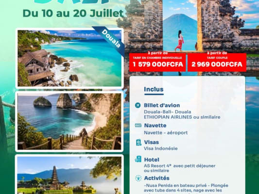 Expérience Unique à Bali (Douala)