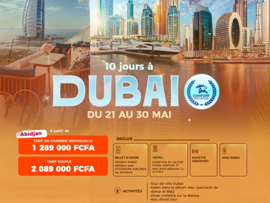 SEJOUR INOUBLIABLE A DUBAI