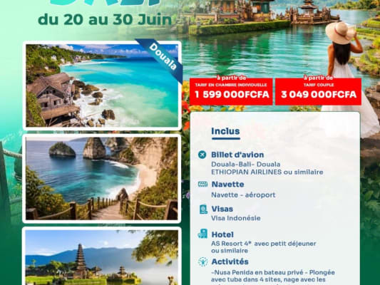 Expérience Unique à Bali (Douala)