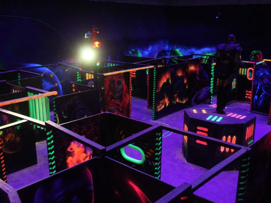 Laser park Offre Combo avec fusil & kart  2