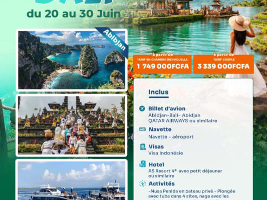 Expérience Unique à Bali (Abidjan)