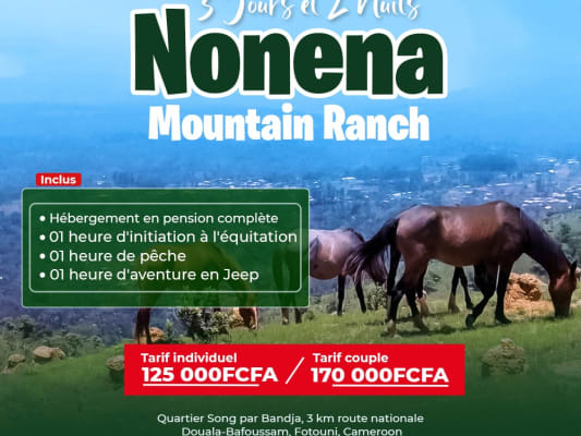 3 days and 2 nights at Nonena Mountain Ranch