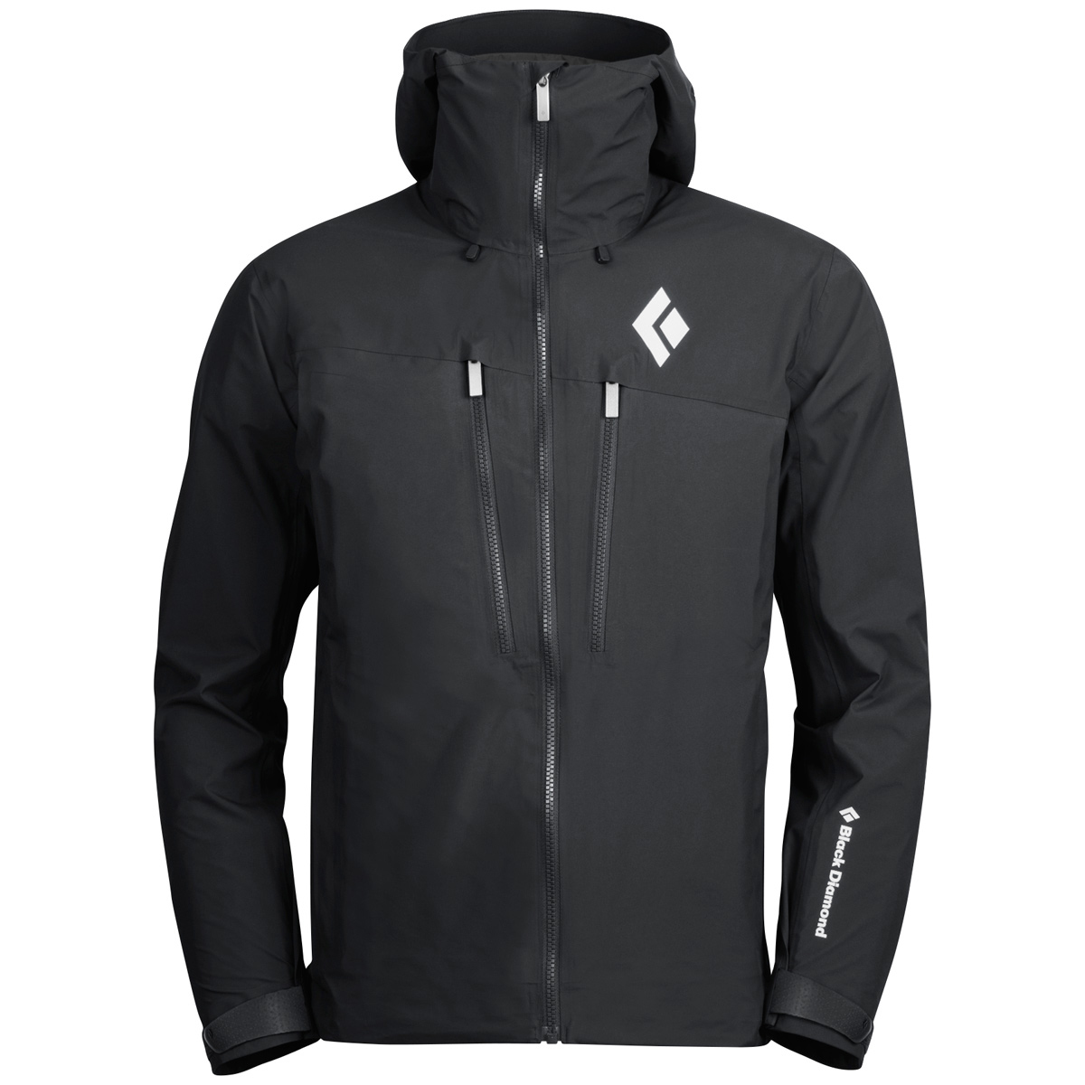 Men's Black Diamond Soft Shell Jacket by CROWN