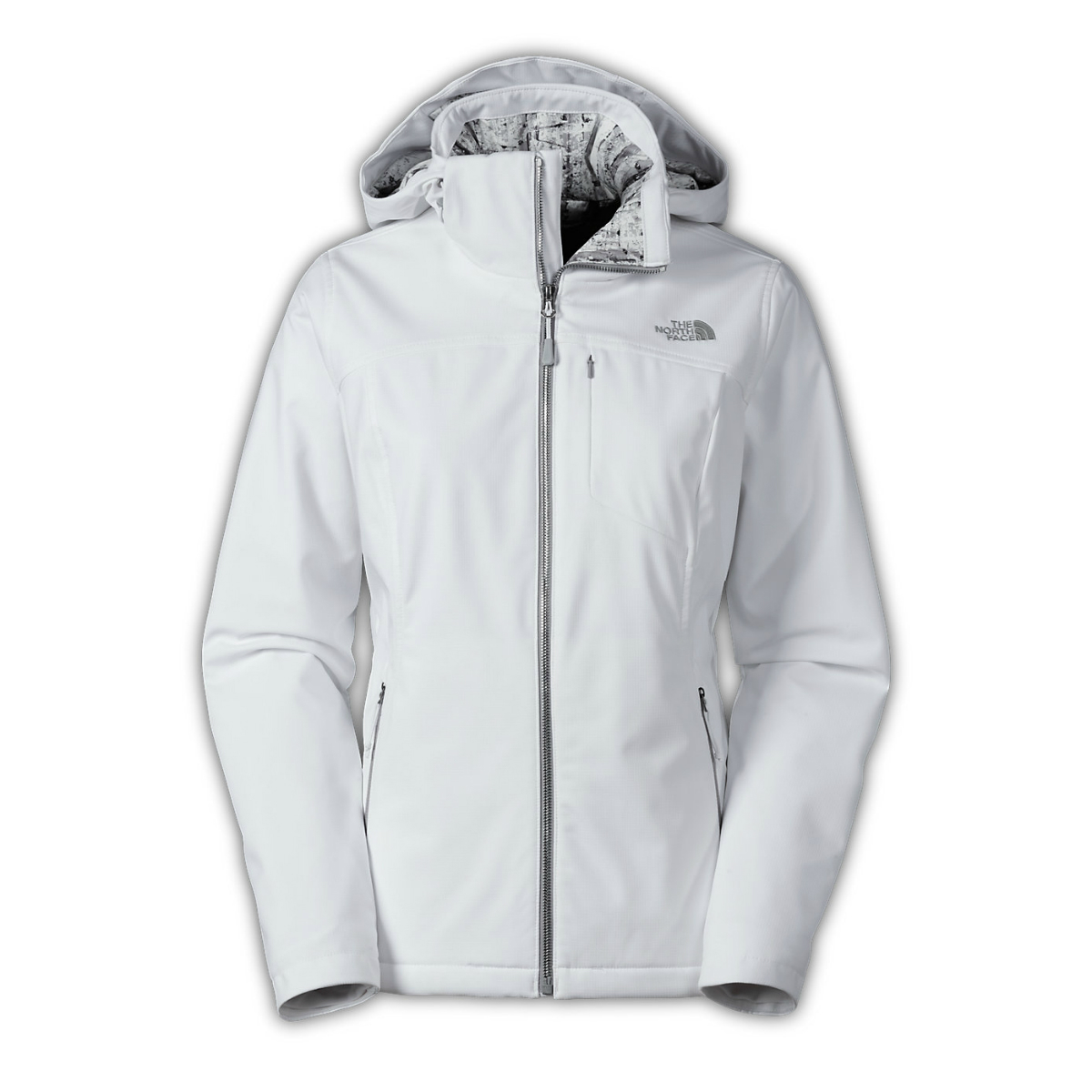 north face winter jacket white