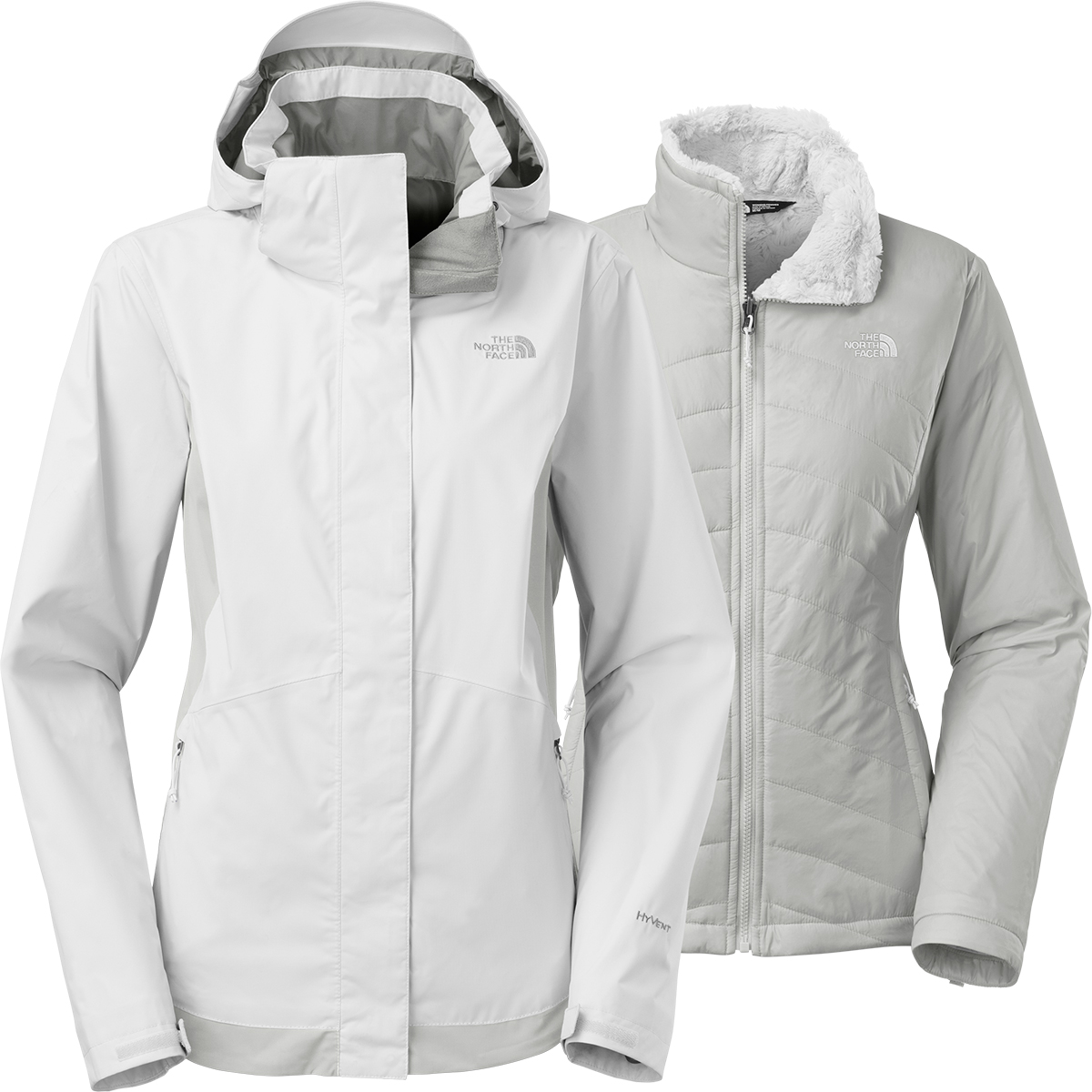 north face mossbud triclimate