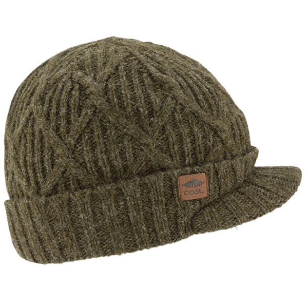 men's brimmed beanie
