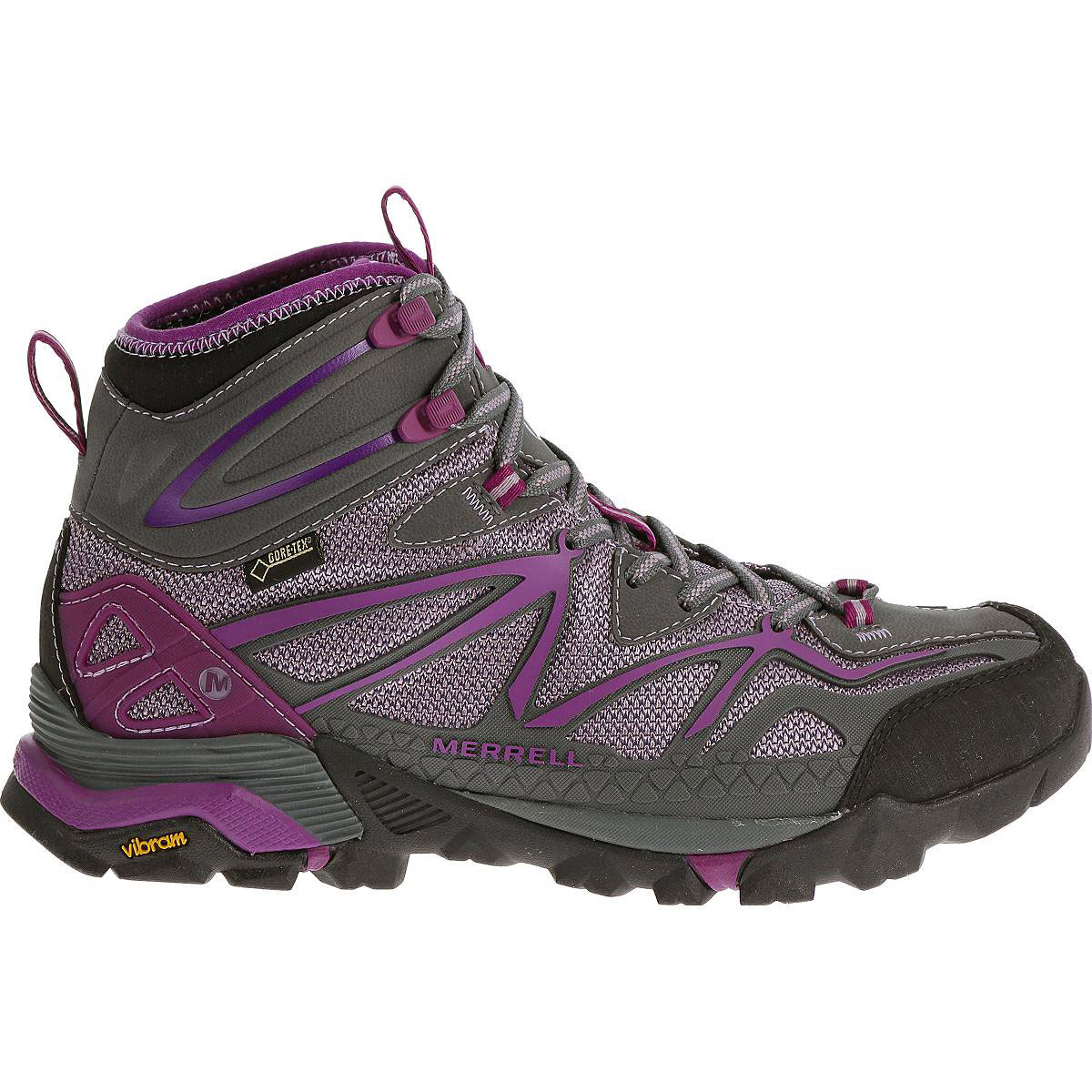 Waarschijnlijk Scully Dij MERRELL Women's Capra Mid Sport GTX Hiking Boots, Purple - Eastern Mountain  Sports