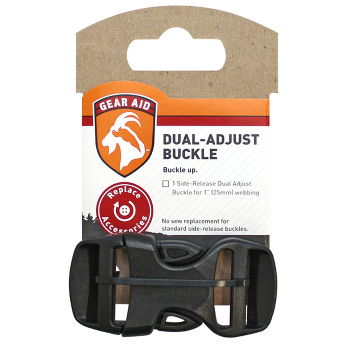 Gear Aid Side Release Buckle Kit, 1 In.