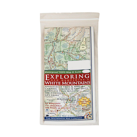 Exploring Nh's White Mountains Map