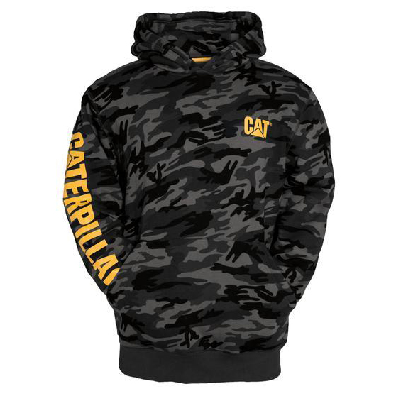 CAT Men's Trademark Banner Hooded Sweatshirt