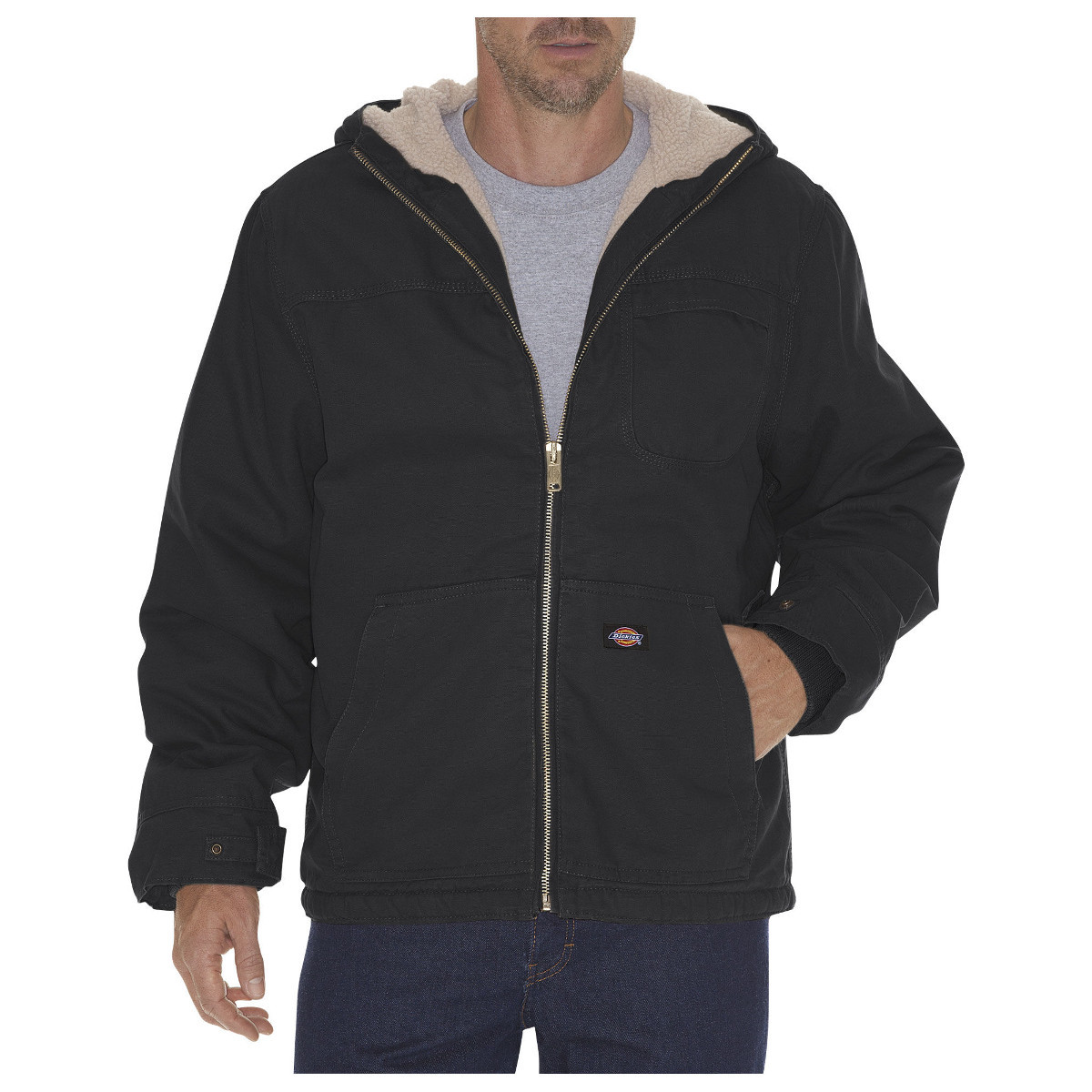 Dickies sanded duck hooded jacket store