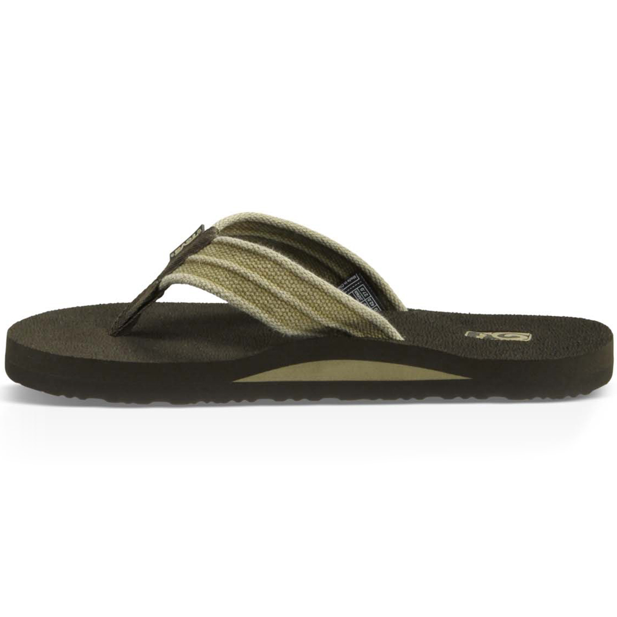 men's teva mush flip flops