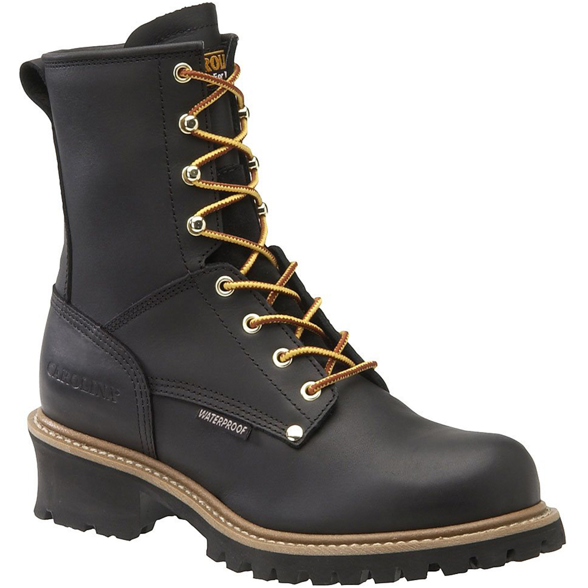 Carolina Men’s 8 In. Steel Toe Waterproof Work Boots, Wide Width