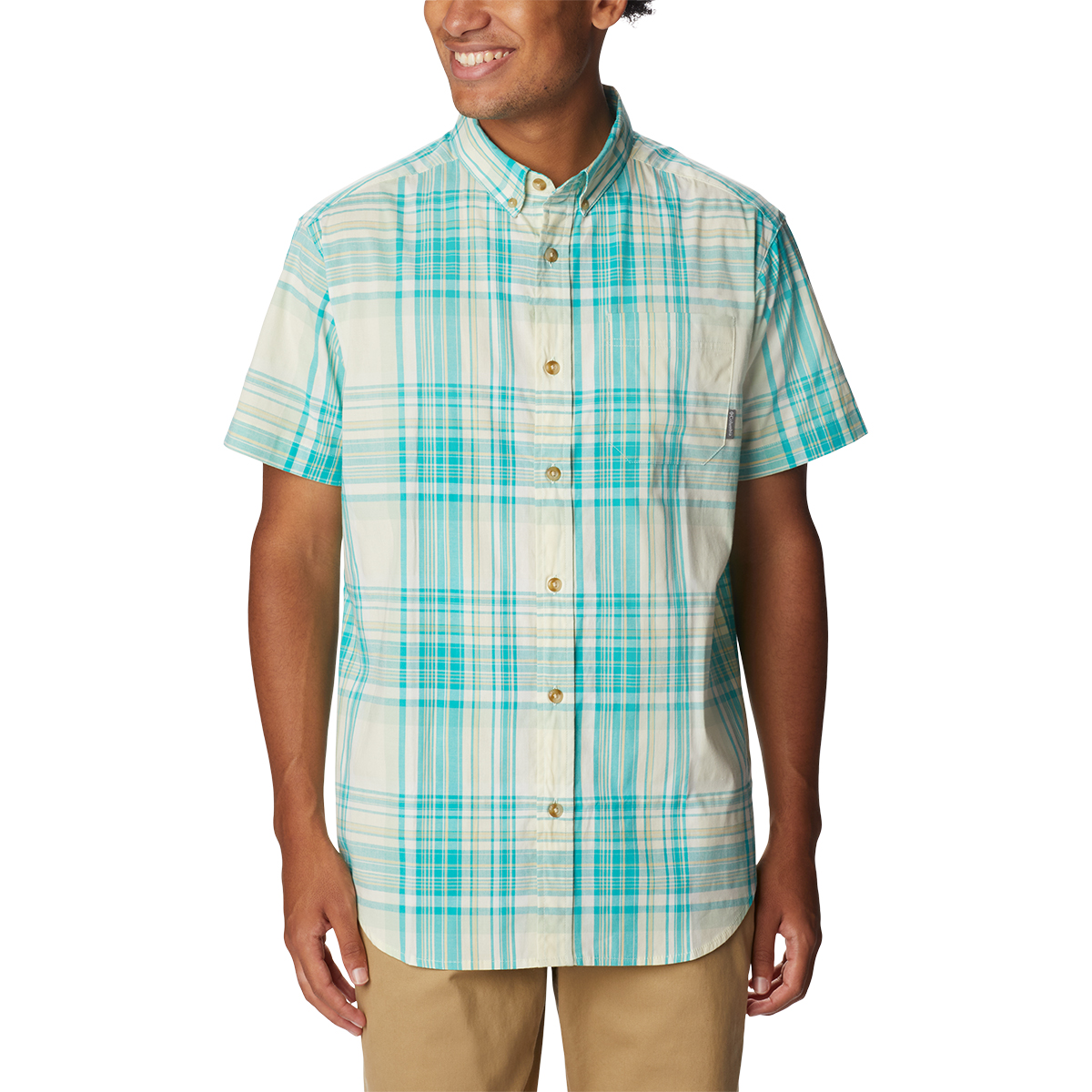 Columbia Men's Rapid Rivers Mirage Short-Sleeve Shirt - Size XL
