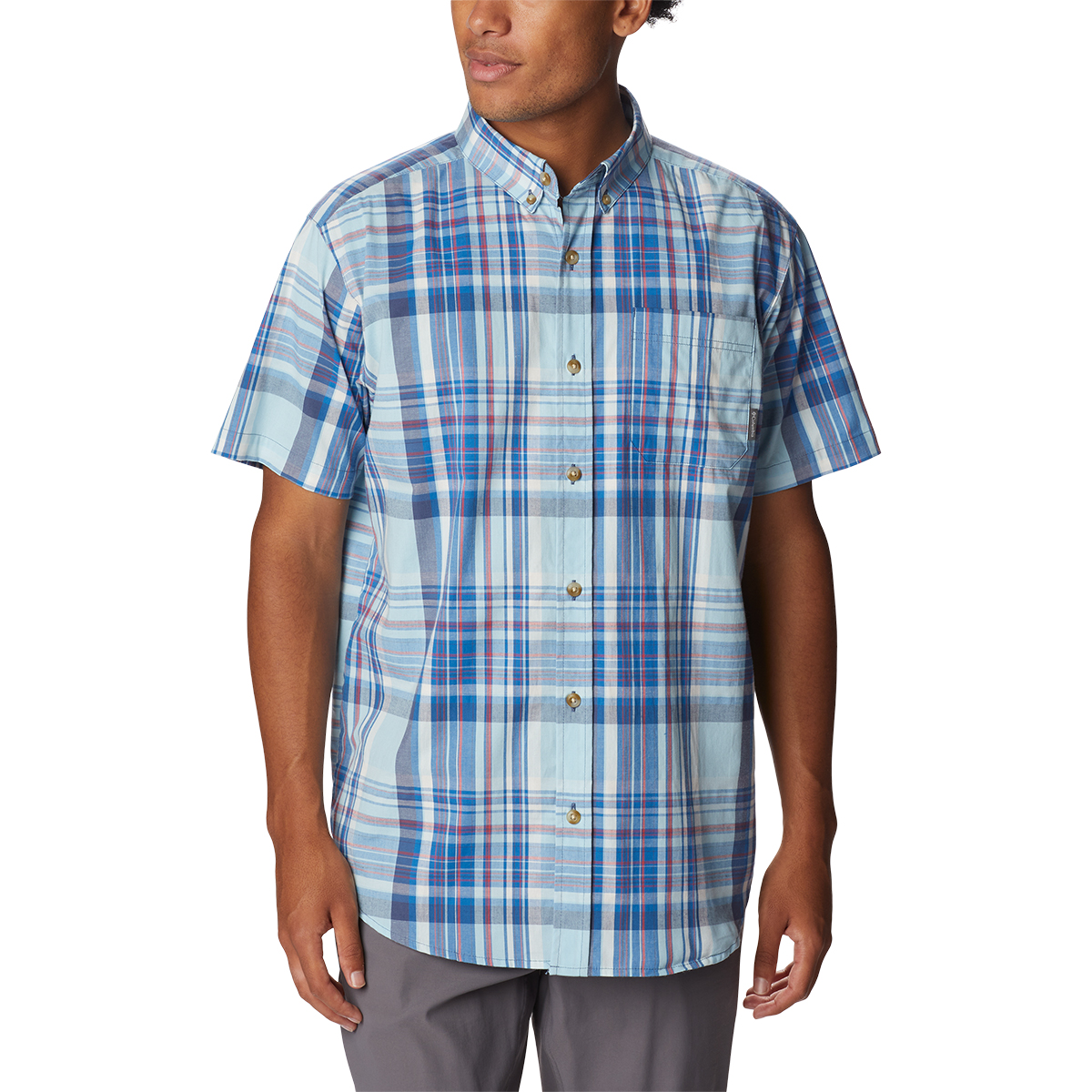 Columbia Men's Rapid Rivers Mirage Short-Sleeve Shirt - Size M