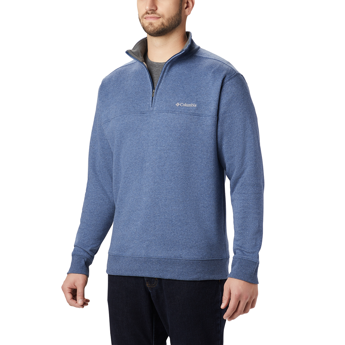 Columbia Men's Hart Mountain Quarter Zip Pullover Sweatshirt - Size S