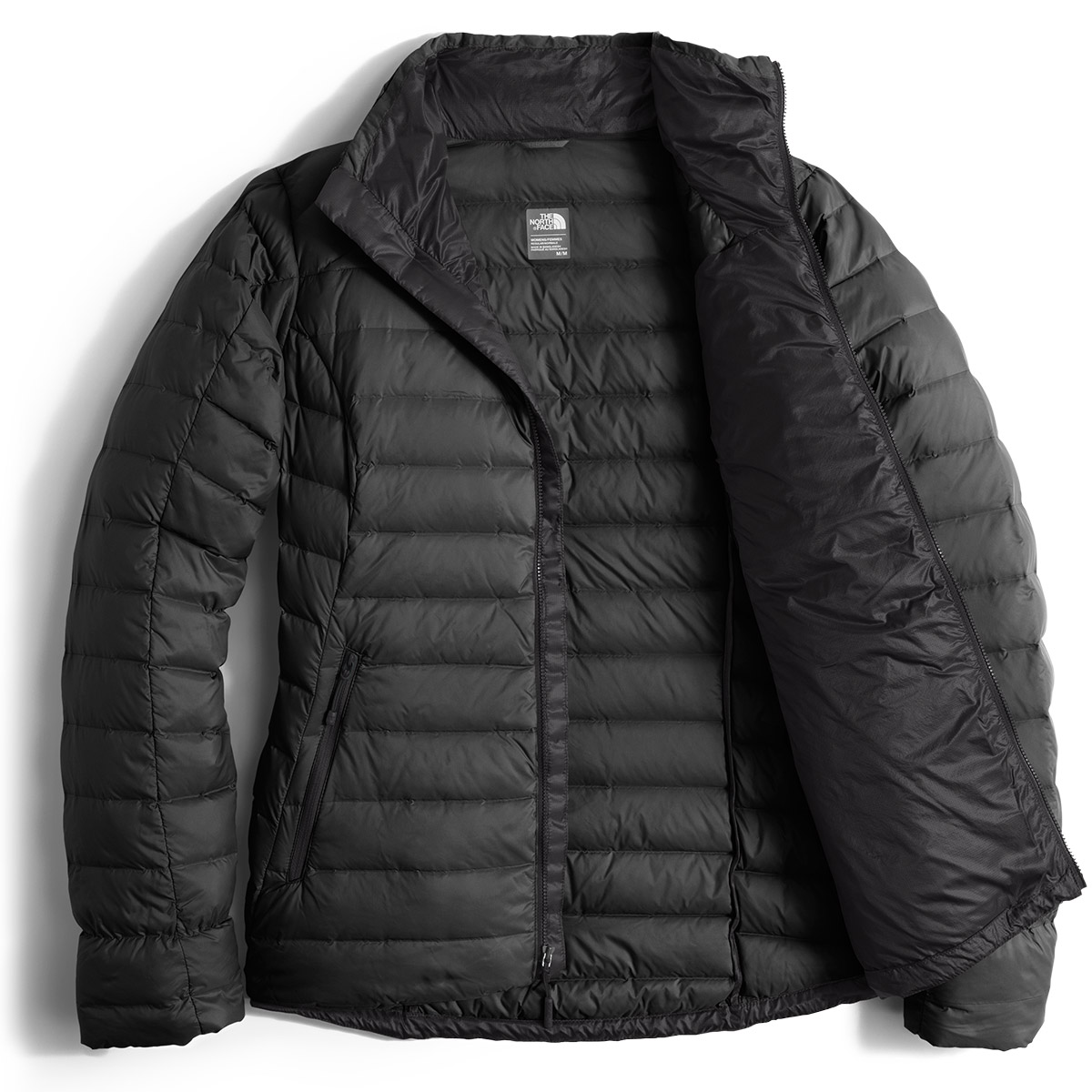 north face morph jacket womens black