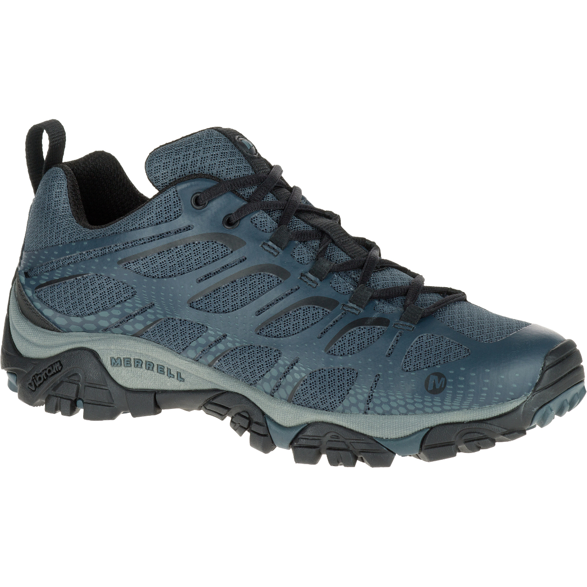 MERRELL Men's Moab Edge Sneaker, Dark 