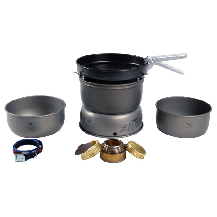 Trangia 25-3 Ultralight Hard Anodized Alcohol Stove Kit With Spirit Burner