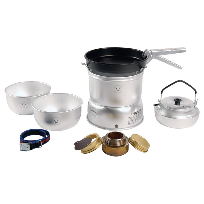 Trangia 27-4 Ultralight Alcohol Stove Kit With Kettle