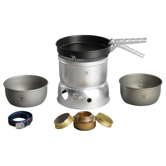 Trangia 27-9 Ultralight Hard Anodized Alcohol Stove Kit With Windshield