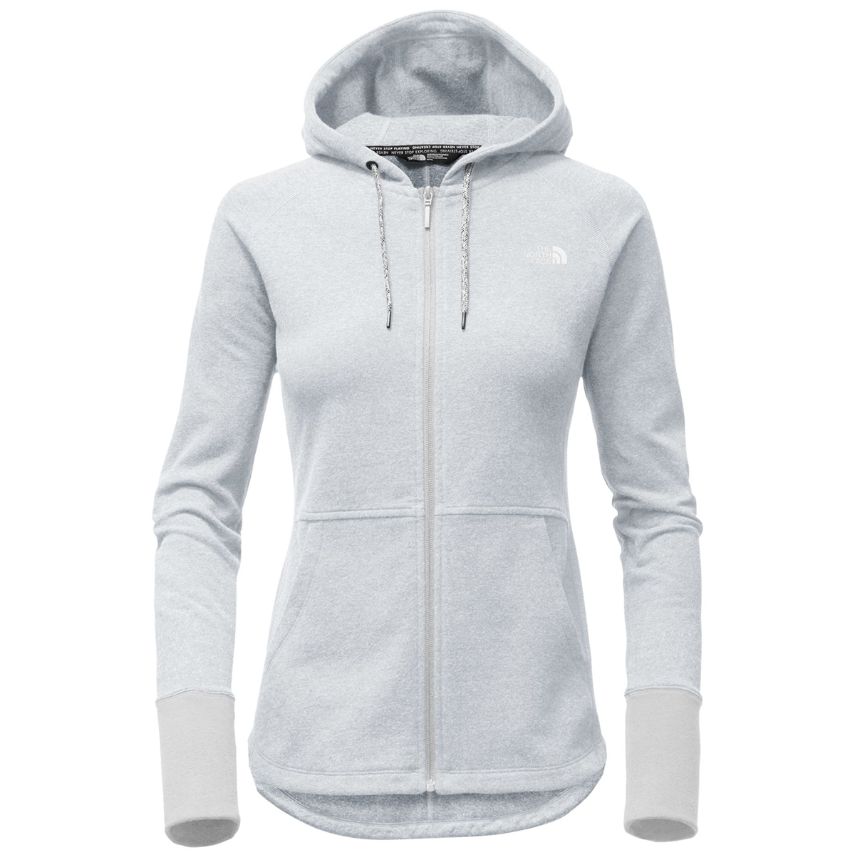 north face ladies zip up hoodie