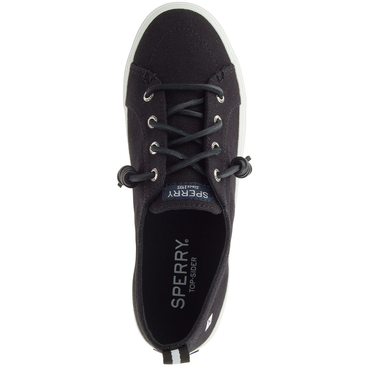 sperry crest vibe sneaker black