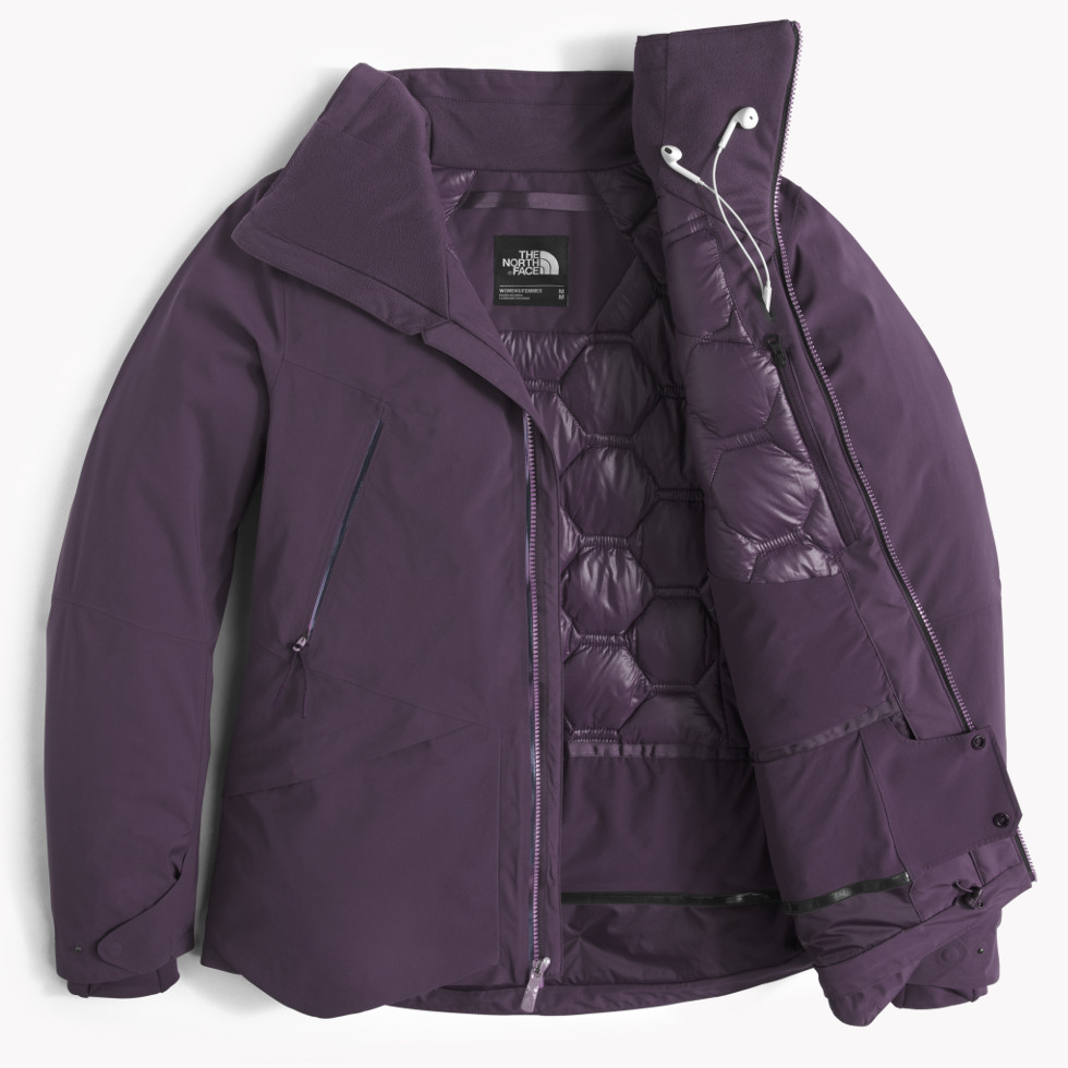 diameter down hybrid jacket