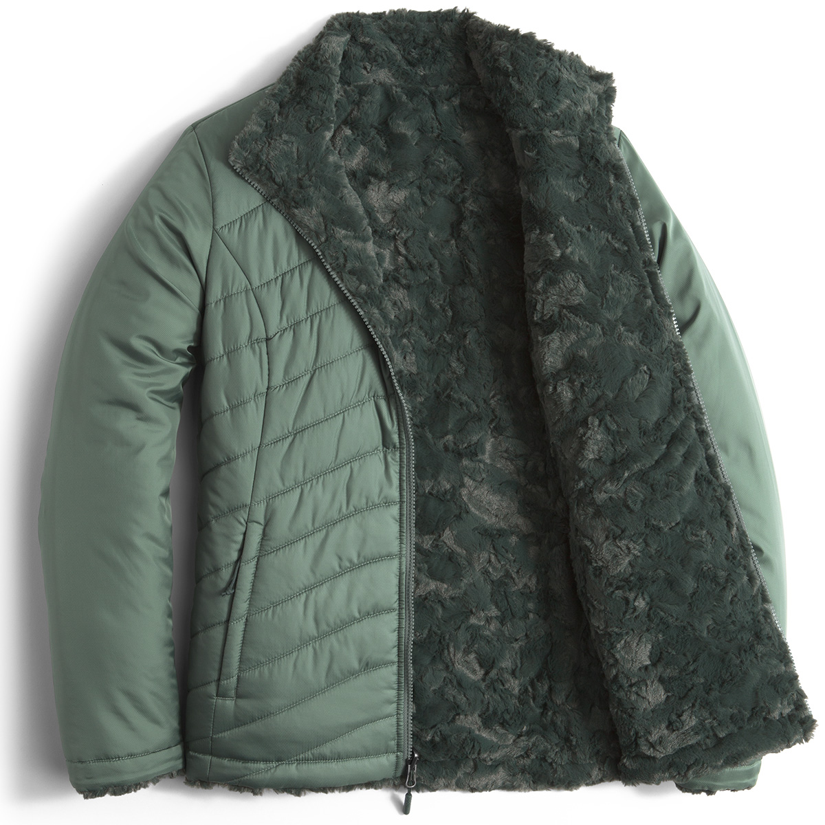 the north face women's mossbud swirl reversible vest