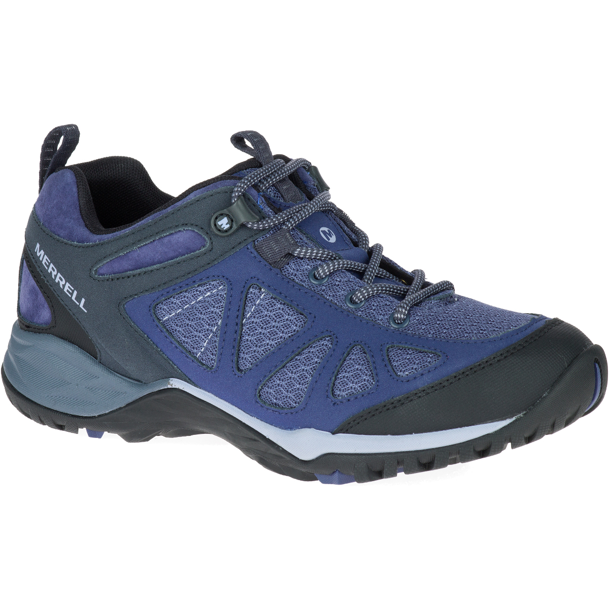 Merrell Shoes Womens 9 Sea Shore Blue Grey Hiking Athletic Breathable  J57258