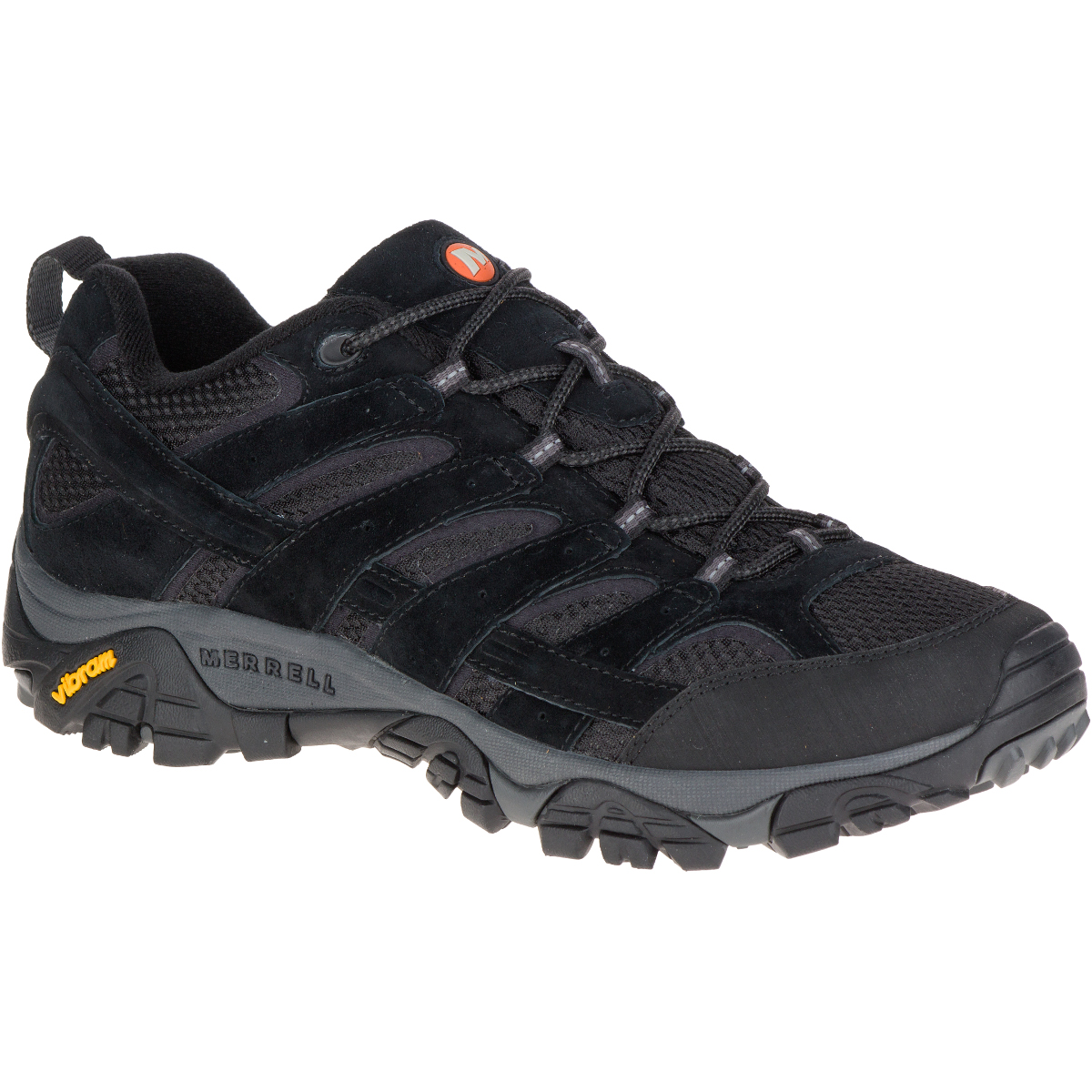 merrell hiking boots black