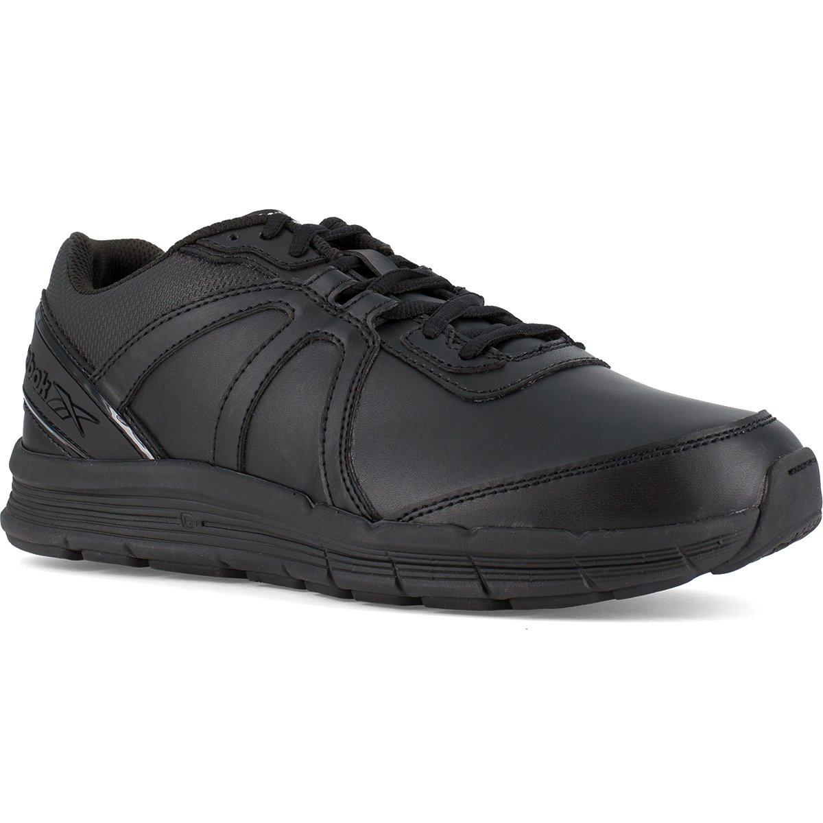 Reebok Work Men's Guide Work Soft Toe Work Shoes, Black, Wide