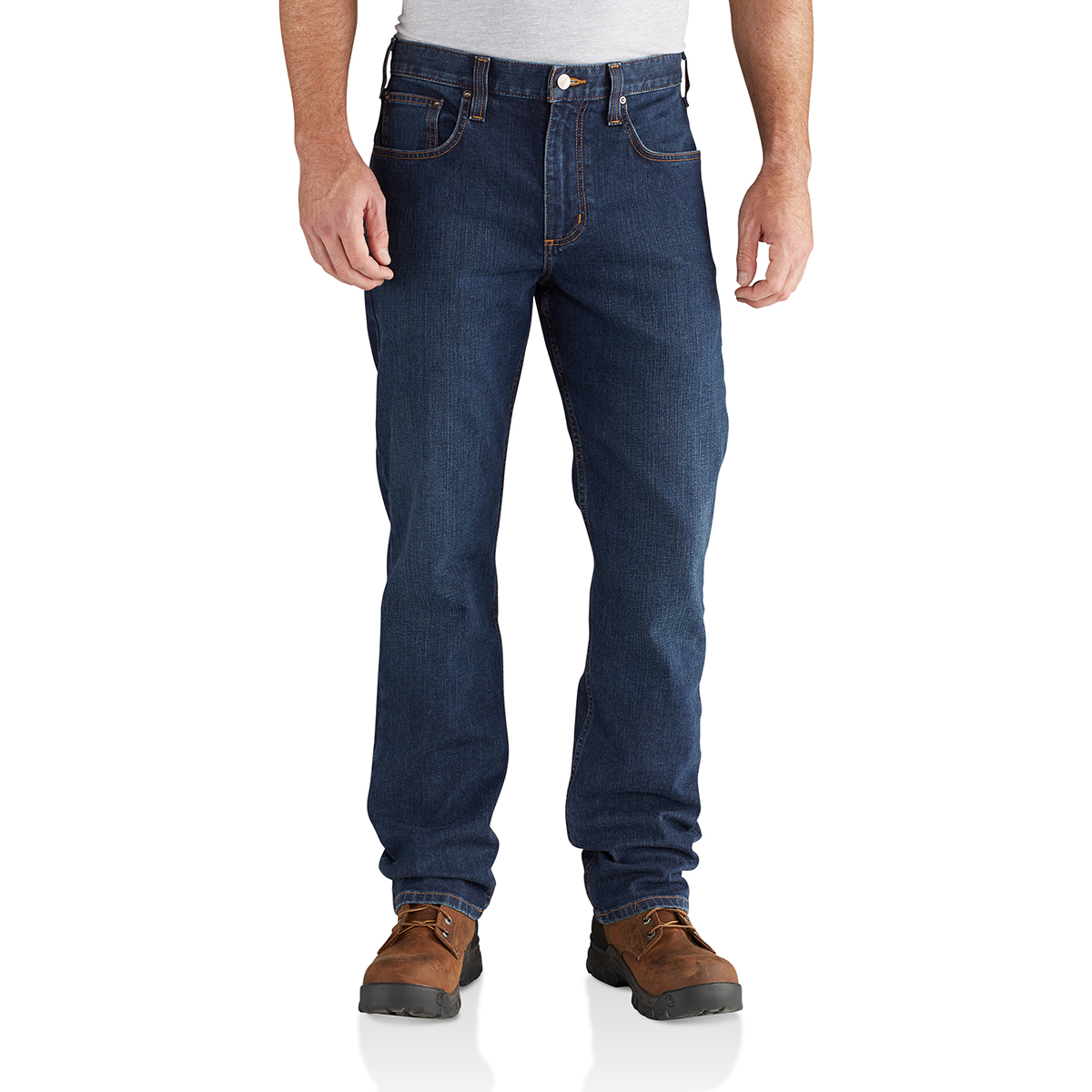 Carhartt Men's Rugged Flex Relaxed-Fit Straight-Leg Jeans