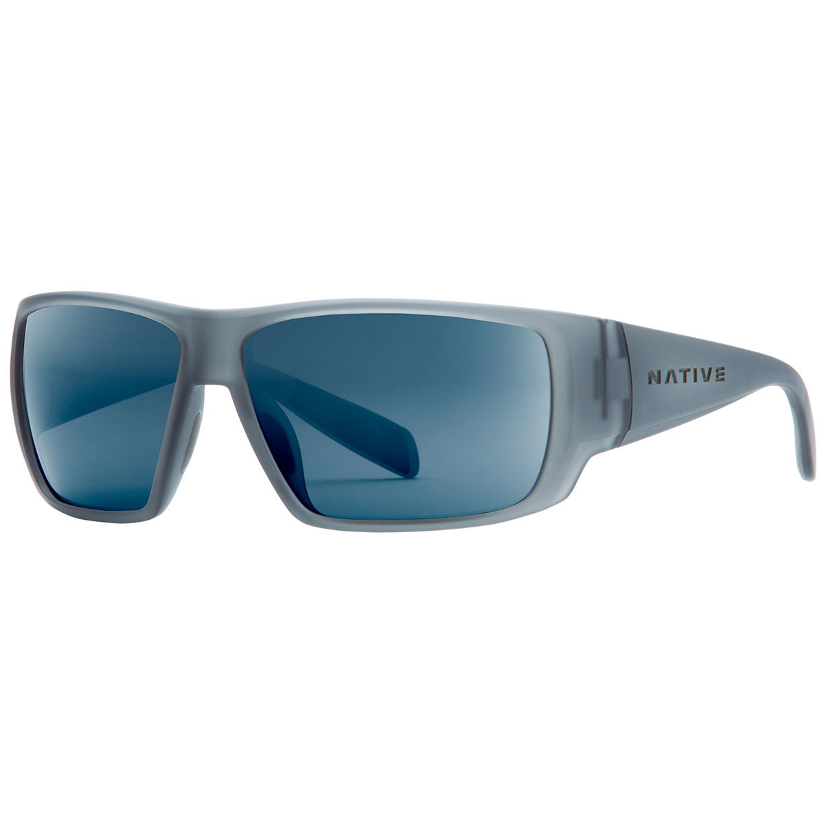 Native Eyewear Sightcaster Sunglasses Matte Smoke Crystal, Blue Crystal