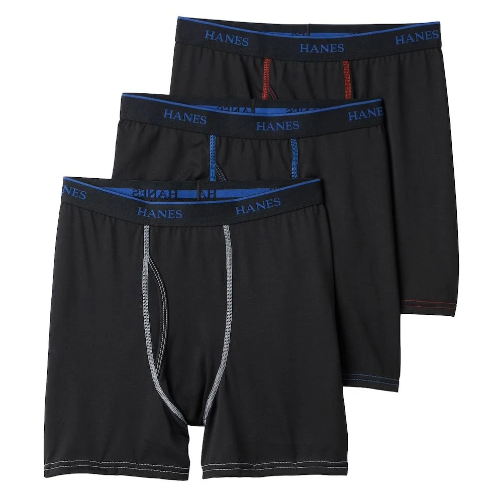 Hanes Boys' X-Temp Boxer Brief, 3-Pack